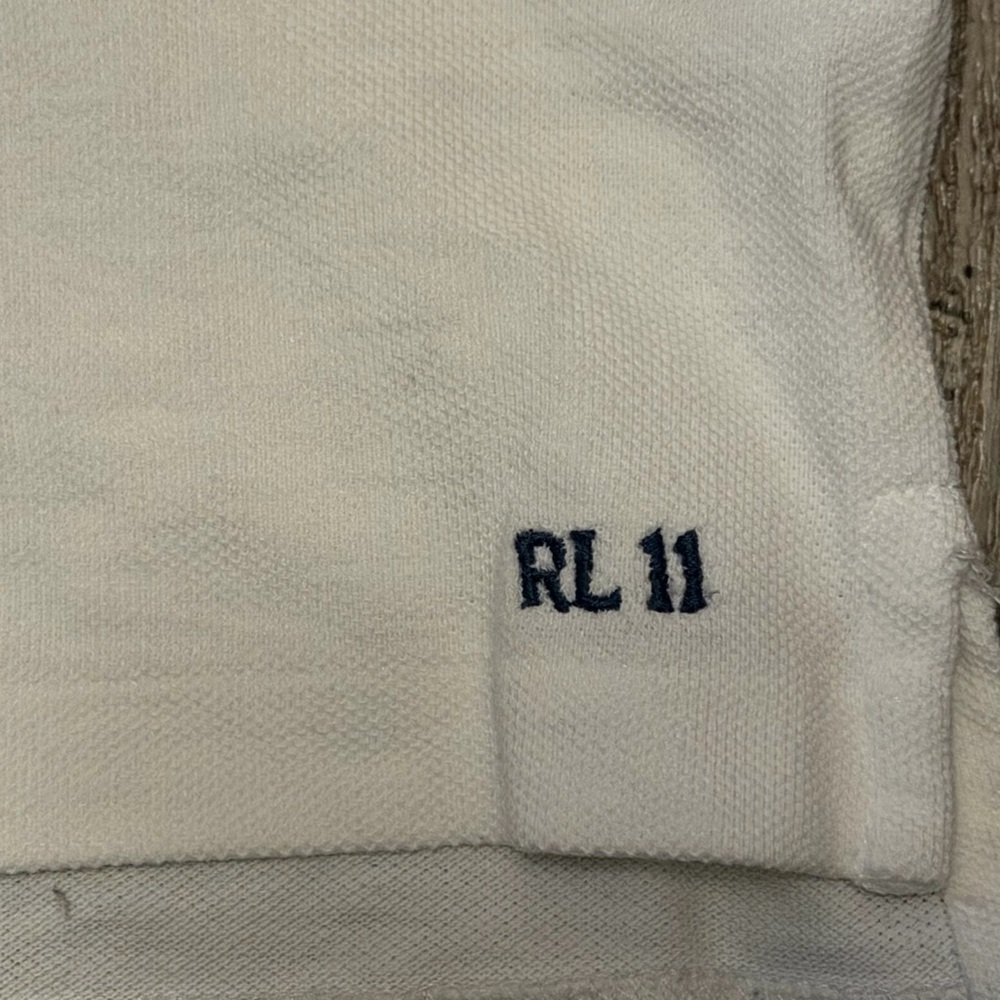 Infant Polo Ralph Lauren White Polo Size 12 months - Picture 4 of 4